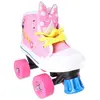 Image de patins à roulettes Minnie Mouse filles rose/blanc