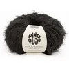 Image de Pelote de Laine et Mohair à tricoter PINGO BRUSH MOHAIR -(...) - Noir