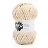 Image de Fil velours 100GR à tricoter PINGO CHENILLE GLITTER - - certifié Oeko-Tex(...) - Lin Marron