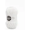 Image de Fil velours 100GR à tricoter PINGO CHENILLE GLITTER - - certifié Oeko-Tex(...) - Blanc