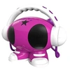 Image de Lecteur portable MP3 USB Emma avec mémoire intégré Rose