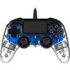 Image de Manette filaire Lumineuse Bleue pour PS4