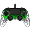Image de Manette filaire Lumineuse Verte pour PS4