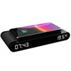 Image de Radio Réveil Affichage Digital avec Fonction Charge Induction 15 W Noir