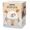 Image de Enceinte sans fil lumineuse et veilleuse Max Hi Buddies Marron et Blanc