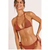 Image de Banana Moon - Rico Seaglitter - Haut de bikini femme Paprika - XXL / 44