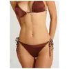 Image de Banana Moon - Blika Nazca - Bas de bikini femme Marron - L / 40