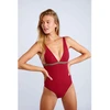 Image de banana moon Maillot de Bain 1 Pièce Sans Armatures - Rouge Banana Moon 40