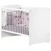 Image de Lit bebe 120x60 - 3 positions - Blanc - New Basic