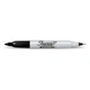 Image de Sharpie marqueur permanent twin tip couleur de lencre: noir papermate s0811100