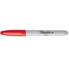 Image de Marqueur Permanent Pointe Ogive Rouge