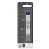 Image de PARKER recharge bille Quinkflow, pointe moyenne, noire, blister X 2