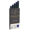 Image de PARKER Quink 5 cartouches longues pour Stylo plume, encre bleue