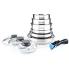 Image de BATTERIE 10 PIECES EN INOX