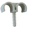 Image de Fixation de gaines et tubes ING FIXATION Fix-ring double - Ø 20 mm - Boîte de 100 - A301750