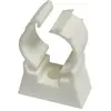 Image de Fixation de tube simple ING Fixation Tub-Ring 20mm blanc, 100 pièces