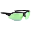 Image de AZR - Kromic Galibier Cat 1-3 - Lunettes vélo Noir - Irise Vert Photochromique Cat 1-3