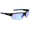 Image de AZR - Kromic Izoard Cat 1-3 - Lunettes vélo Noir - Irise Bleu Photochromique Cat 1-3