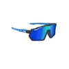 Image de AZR - Pro Race JR Cat 3 - Lunettes de soleil enfant Noir / Bleu - Bleu Cat 3
