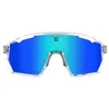 Image de AZR - Pro Race RX Cat 3 - Lunettes vélo Crystal - Bleu Cat 3