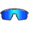 Image de AZR - Pro Race RX Cat 3 - Lunettes vélo Noir - Bleu Cat 3