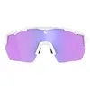 Image de AZR - Race RX Cat 3 - Lunettes vélo Blanc - Violet Cat 3