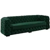 Image de Canapé 3 places chesterfield STANLEY - Velours vert sapin