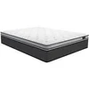 Image de Matelas 180 x 200 cm hybride ressorts ensachés et surmatelas intégré ép.30cm - GAMIANI de YSMEE