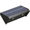 Image de Applique murale solaire - 40 lumens - Noir - SABORG