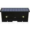 Image de Applique murale solaire - 60 lumens - Noir - SONDERHO