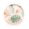 Image de Assiette à dessert natureva 21 cm (lot de 6) - - Blanc - Grès