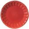 Image de Assiette à dessert petale cora (lot de 6) - - Rouge - Faïence