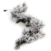 Image de Fichten Girlande LED Schnee 180 cm - - Blanc - Plastique