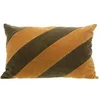 Image de Coussin bande trio Kaki 40x60 cm - - Multicolore - Coton