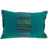 Image de Coussin Lana 40x60 cm - - Bleu - Tissu
