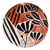 Image de Assiette plate Dalila 26 cm (lot de 6) - - Marron - Grès
