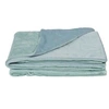 Image de Plaid Lou bleu glacier 130X170 cm - - Bleu - Polyester