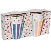 Image de Coffret de 4 gobelets Festive - Les Petits - Multicolore - Mélaminé