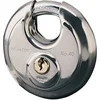 Image de Master Lock 40EURD Cadenas disque Marin avec Clé, Gris, 9,6 x 7 x 2,8 cm