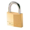 Image de 140EURD Cadenas à Clé en Laiton, Doré, 6 x 4 x 1,3 cm