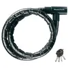 Image de câble antivol a clé en acier 8115eurdps - noir