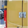 Image de MASTER LOCK Cadenas pour Porte de Camionnettes [Cadenas Rond + Moraillon] 736EURD - Idéal pour les Camionnettes, les Vans et les Utilitaires