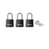 Image de Master lock lot de 3 cadenas laminés avec revêtement anticorrosion 47 mm + 45 mm