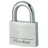 Image de Master lock cadenas en aluminium métal brossé 40 mm