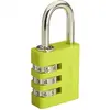 Image de 7630EURDCOL Cadenas à Combinaison Programmable en Aluminium, Couleur Aléatoire, 3 x 6,5 x 1,3 cm