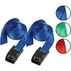Image de Sangle d'arrimage 3110EURDATCOL Pack de 2 avec boucle à griffes 2,50m x 25mm Couleur Aléatoire