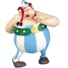 Image de Figurine Plastoy Astérix et Obélix Obélix avec bouquet de fleurs 8 cm