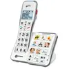 Image de Geemarc AmpliDect 595 Photo - Téléphone sans fil avec ID d'appelant/appel en instance - DECT - (conférence) à trois capacité d'appel