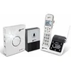 Image de Téléphone Fixe sans Fil Senior Sonnette Interphone Alerteur Amplifié +50dB Blanc