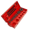 Image de 2 cages 1 cliquet + bras BSPT Droite : 3/8 -1/2 3/4 1 1.1/4 1.1/2 2 en coffret métal